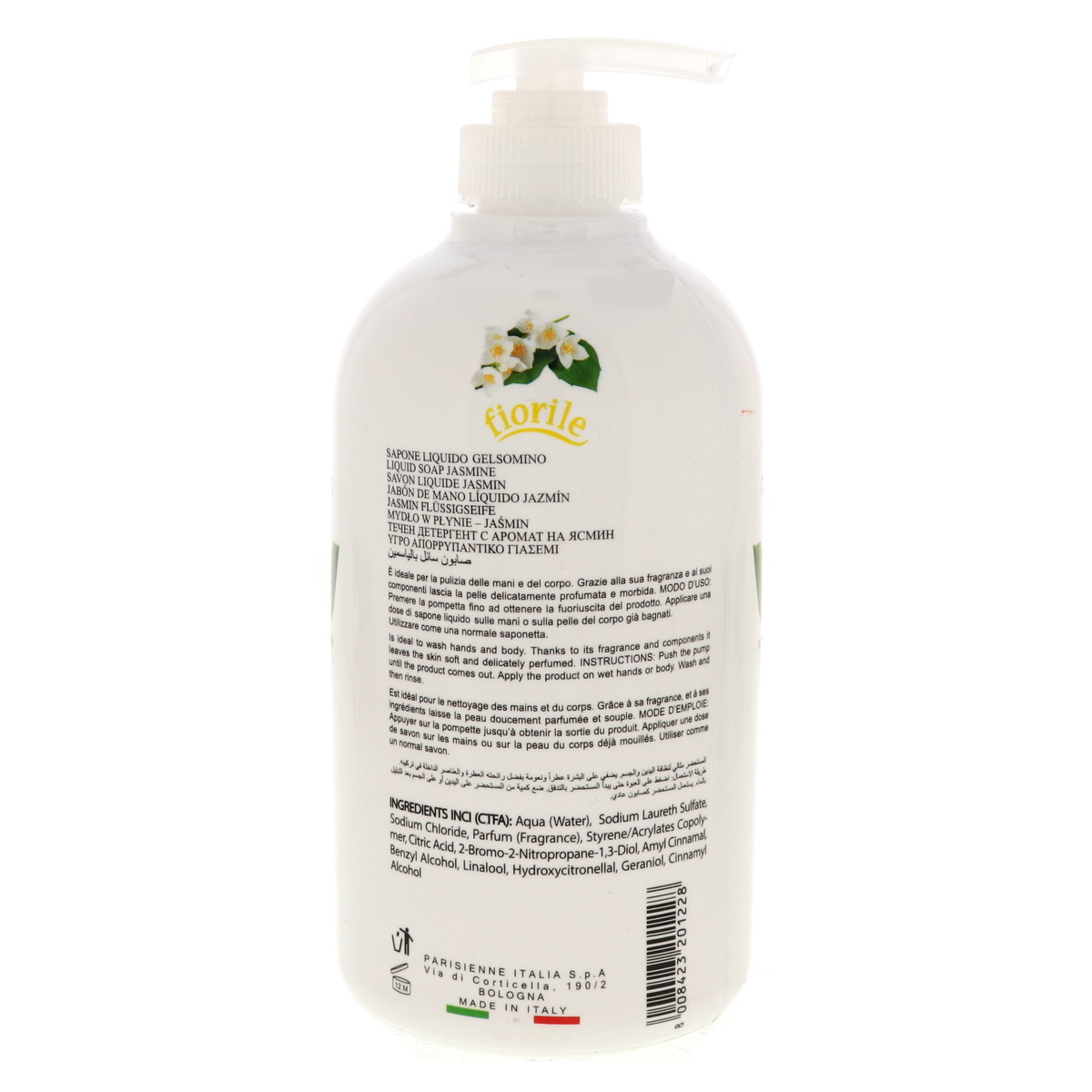 Fiorile Liquid Soap Jasmine 500ml 